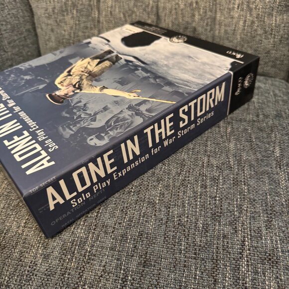 Alone in the Storm: Solo Play Expansion for War Storm Series (open, unpunched) - Picture 5 of 15